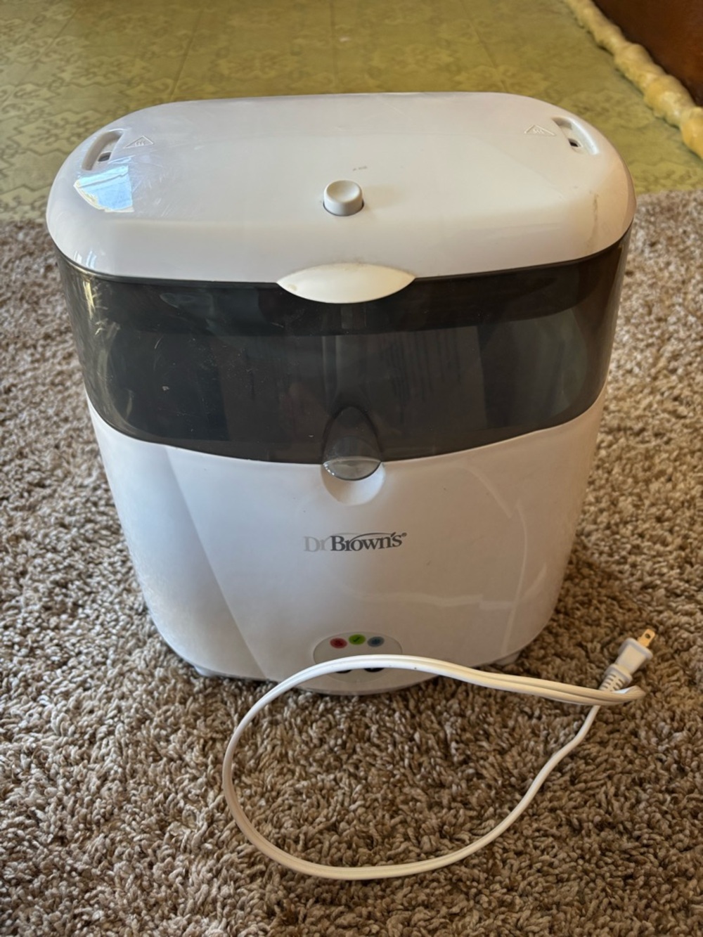 Dr. Brown's White Electric Baby Bottle Sterilizer